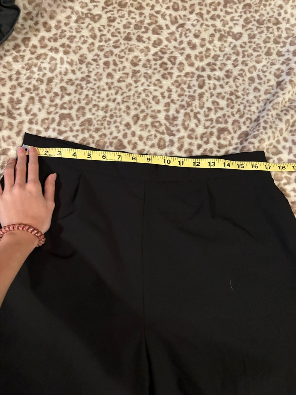 Wide Leg Black Palazzo Pants Size XL - Picture 7 of 11
